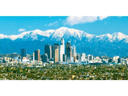 Los Angeles Skyline - 3D Lenticular Postcard Greeting Card - Oversize- NEW Sale