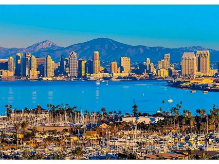 San Diego Skyline - 3D Lenticular Postcard Greeting Card - NEW Fashion