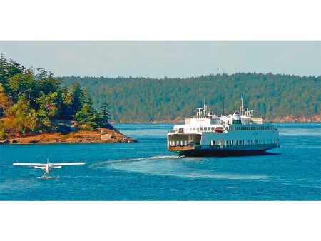 Washington State Ferry - 3D Lenticular Oversize-Postcard Greeting Card - NEW For Discount