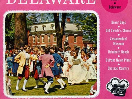 Delaware - State -  View-Master 3 Reel Packet - 1950s views - vintage - (PKT-DE-S3) Online Hot Sale