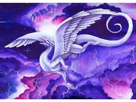 Storm Dancer Dragon - 3D Lenticular Postcard Greeting Card Online Sale