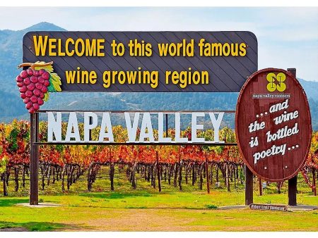 Napa Valley, California - 3D Action Lenticular Postcard Greeting Card- NEW Fashion