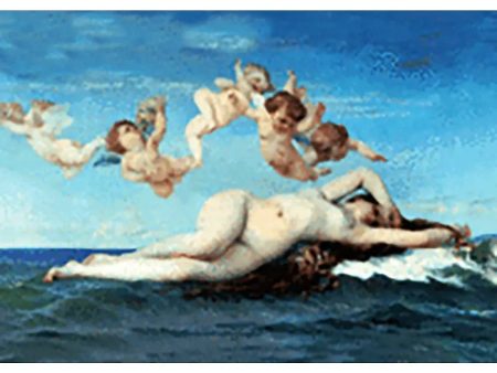 Alexandre Cabanel - The Birth of Venus  - 3D Lenticular Postcard Greeting Card - NEW Discount