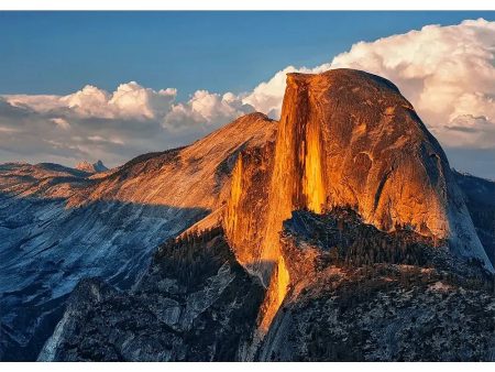 Half Dome at Sunset - 3D Lenticular Postcard Greeting Card - NEW Fashion