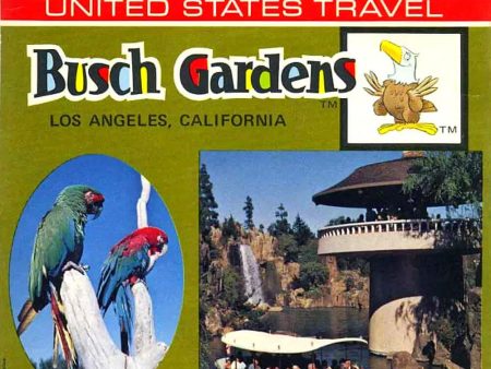 Busch Gardens, Los Angeles CA - View-Master 3 Reel Packet - 1970s views - vintage - (PKT-A233-G3Bm) For Cheap