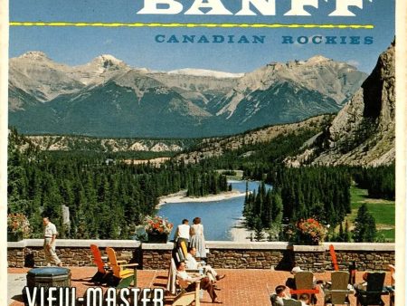 Banff Canadian Rockies - View-Master - Vintage - 3 Reel Packet - 1960s view - A004 Cheap