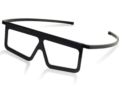 ChromaDepth® Brand Black plastic fixed frame 3D Glasses  - Standard Definition - NEW Online Sale