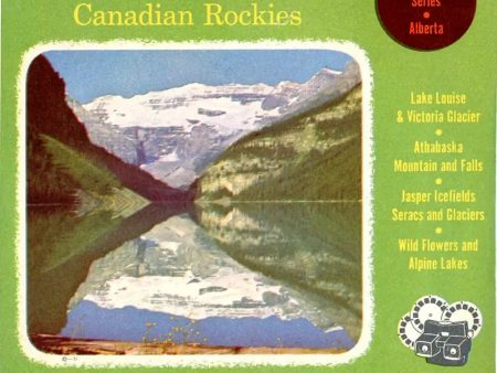 Lake Louise & Jasper - Canadian Rockies - Vintage Classic View-Master(R) 3 Reel Packet - 1950s Online