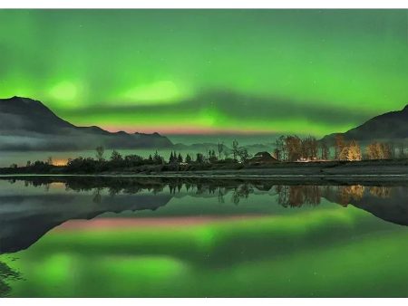 AURORA BOREALIS #5 - Placid Beauty - 3D Action Lenticular Postcard Greeting Card - NEW Discount