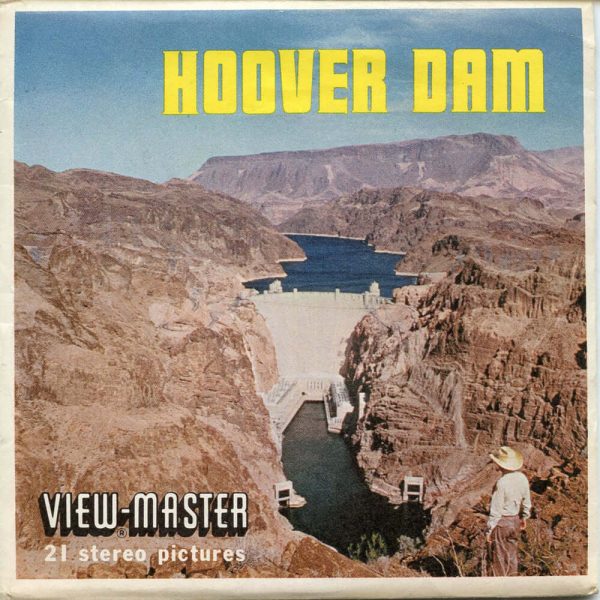 Hoover Dam - View-Master 3 Reel Packet - 1960s views - vintage - (ECO-A158-S5) For Discount