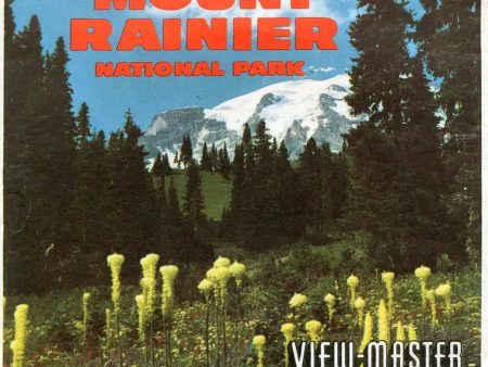 Mount Rainier National Park - Washington  -  View-Master 3 Reel Packet - 1950s views - vintage - (PKT-A271-S5) Hot on Sale