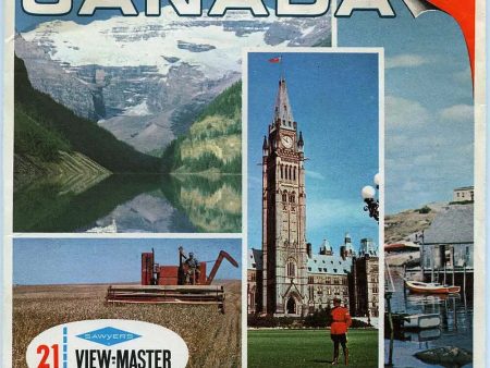 CANADA  - View-Master - Vintage - 3 Reel Packet - 1960s Views A090 Cheap