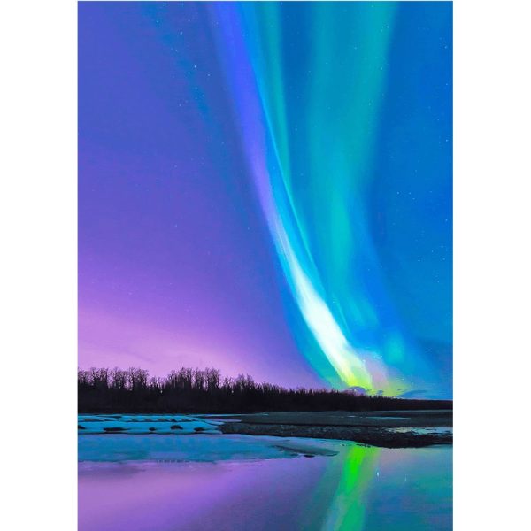 AURORA BOREALIS #11 - 3D Lenticular Postcard Greeting Card - NEW Cheap