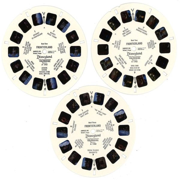 Frontierland - View-Master 3 Reel Packet - 1960s Views - Vintage - (ECO-A176-S6B) Cheap