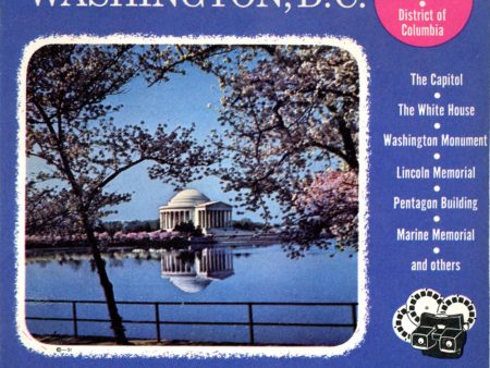 Washington, D.C. - Vacationland Series - View-Master 3 Reel Packet - 1950s views- vintage - (PKT-WASH-S3) Online