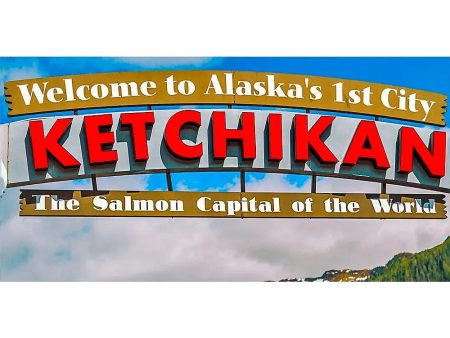 Ketchikan, Alaska - 3D Action Lenticular Oversize-Postcard Greeting Card- NEW Cheap