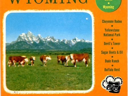 Wyoming - Vacationland Series - View-Master 3 Reel Packet - 1950s views - vintage - (PKT-WY123-S3) Sale