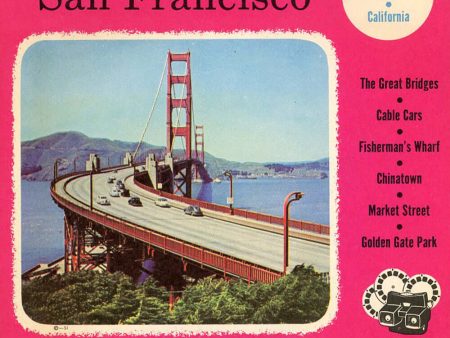 San Francisco -Vacationland Series - View-Master 3 Reel Packet - 1950s views - vintage (PKT-SF-S3) Online now