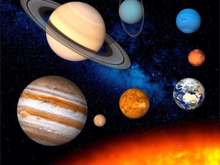 Solar System - 3D Lenticular Maix-Postcard Greeting Card - NEW Fashion