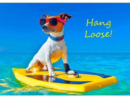 Hang Loose! - 3D Lenticular Postcard Greeting Card - NEW Cheap