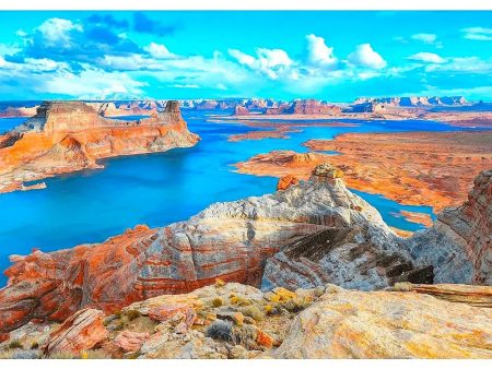 Lake Powell - 3D Lenticular Postcard Greeting Card- NEW Online now