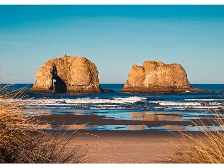 Twin Rocks near Rockaway Beach - 3D Action Lenticular Postcard Greeting Card - NEW Online