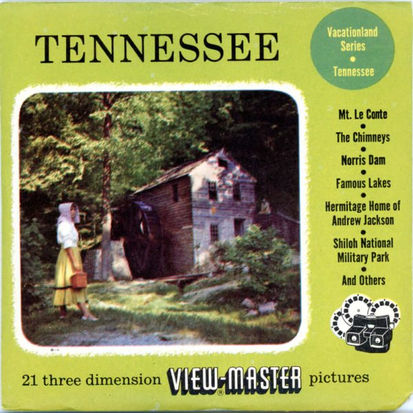 Tennessee -View-Master 3 Reel Packet - 1950s views - vintage - (TN123-S3) Online