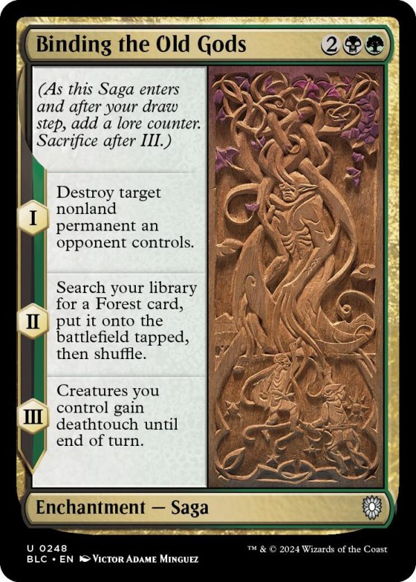 Binding the Old Gods [Bloomburrow Commander] For Sale