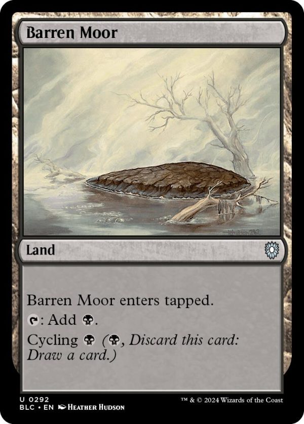 Barren Moor [Bloomburrow Commander] Online Sale