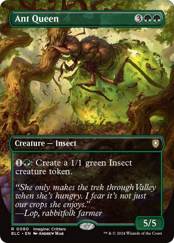 Ant Queen (Borderless) [Bloomburrow Commander] Supply