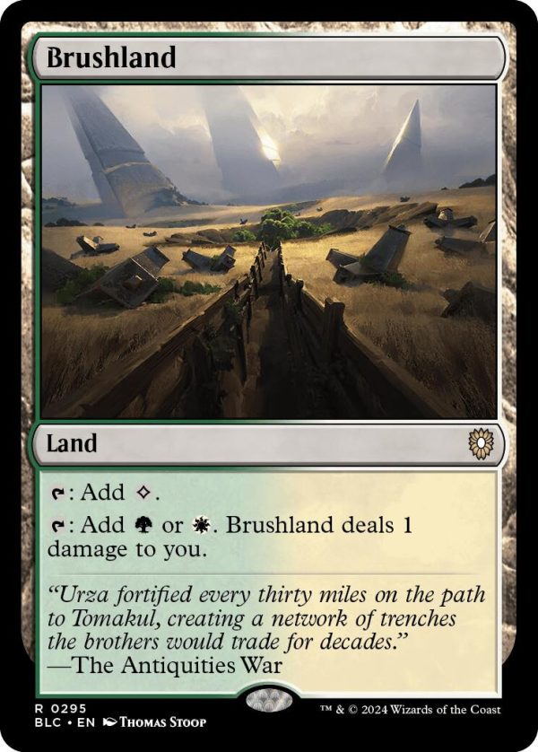 Brushland [Bloomburrow Commander] Online Sale