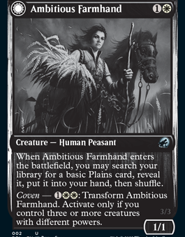 Ambitious Farmhand    Seasoned Cathar [Innistrad: Double Feature] For Sale