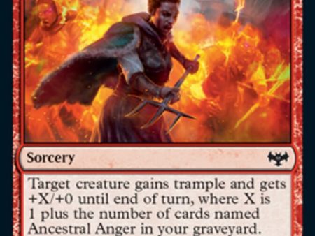 Ancestral Anger [Innistrad: Crimson Vow] Discount