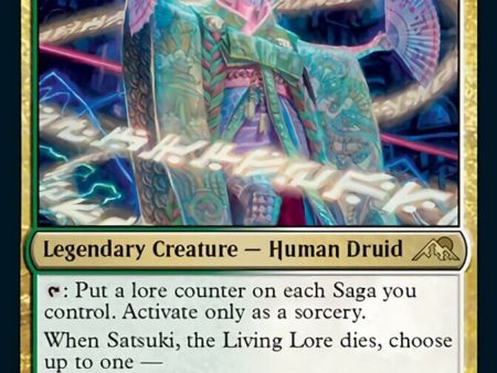 Satsuki, the Living Lore [Kamigawa: Neon Dynasty] Sale