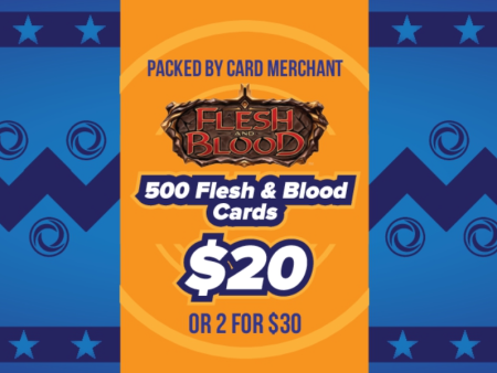 500 Flesh and Blood Cards Online now