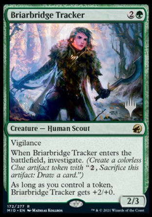 Briarbridge Tracker (Promo Pack) [Innistrad: Midnight Hunt Promos] Online now