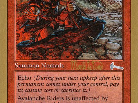 Avalanche Riders (Mark Le Pine) [World Championship Decks 1999] For Cheap