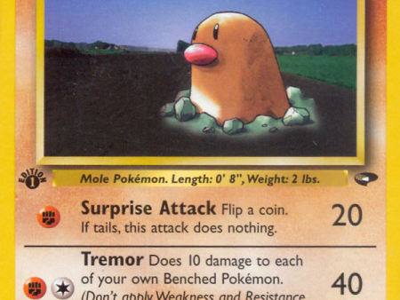 Brock s Diglett (67 132) [Gym Challenge 1st Edition] Supply