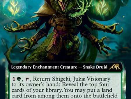 Shigeki, Jukai Visionary (Extended Art) [Kamigawa: Neon Dynasty] Sale