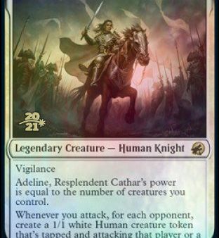 Adeline, Resplendent Cathar [Innistrad: Midnight Hunt Prerelease Promos] Fashion