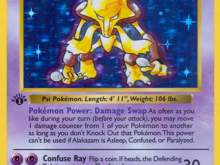 Alakazam (1 102) (Shadowless) [Base Set 1st Edition] For Discount