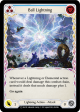 Ball Lightning (Blue) [U-ELE188] (Tales of Aria Unlimited)  Unlimited Normal Hot on Sale