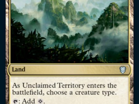 Unclaimed Territory [Innistrad: Crimson Vow Commander] For Cheap