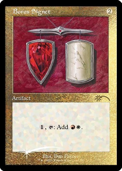 Boros Signet (Retro) (Foil Etched) [Secret Lair Drop Series] Discount