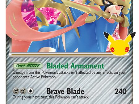 Zacian LV.X (SWSH135) (Celebrations) [Sword & Shield: Black Star Promos] Online Hot Sale