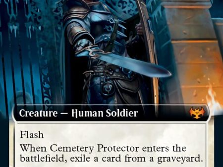 Cemetery Protector (Extended Art) [Innistrad: Crimson Vow] Online now