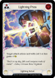 Lightning Press (Red) [U-ELE183] (Tales of Aria Unlimited)  Unlimited Rainbow Foil Supply