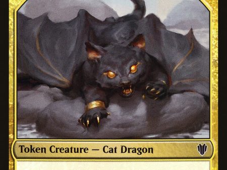 Cat Dragon    Dragon (007) Double-sided Token [Commander 2017 Tokens] Online