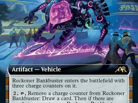 Reckoner Bankbuster (Extended Art) [Kamigawa: Neon Dynasty] Online