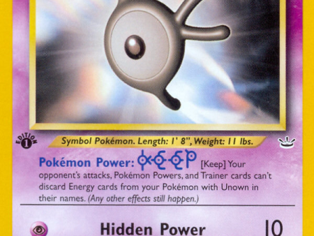 Unown [K] (58 64) [Neo Revelation 1st Edition] Cheap